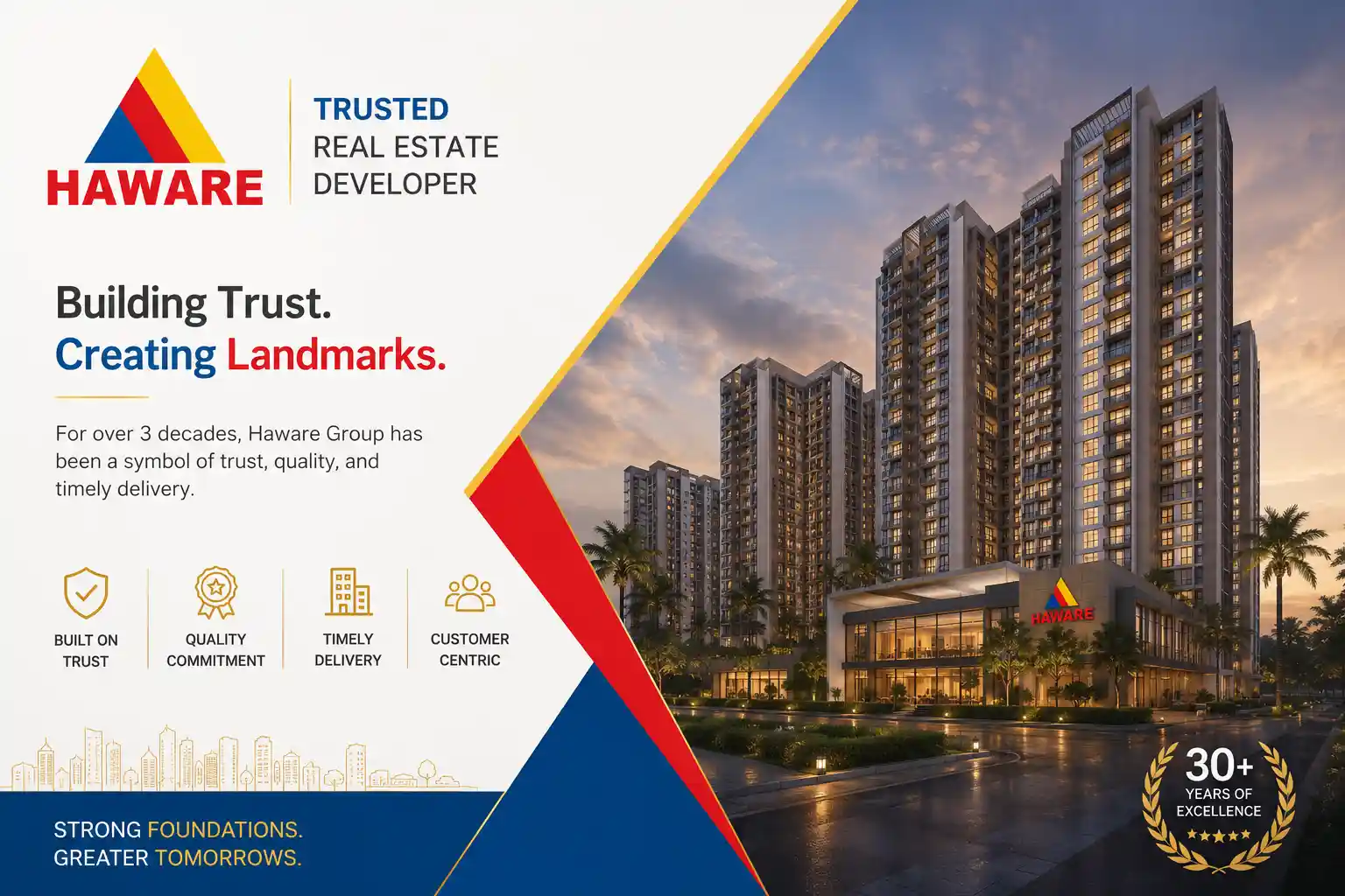 Haware Group official logo for Thane projects